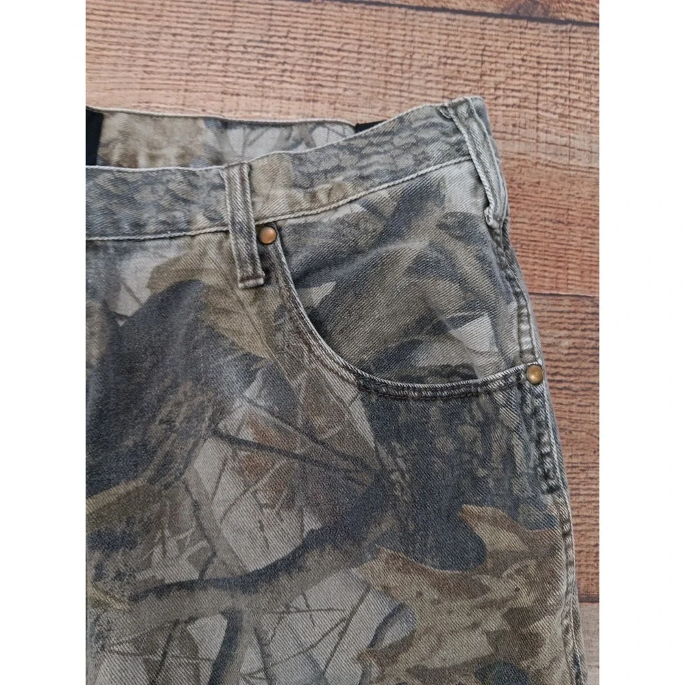 Outfitters Ridge Camo Jeans Men's Sz 40 Straight‎ Leg 2387